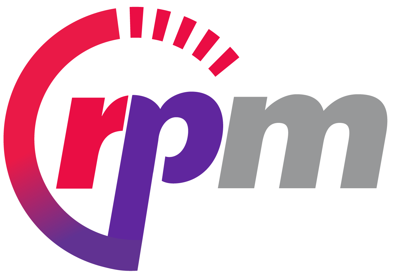 Red-Purple Modernization logo