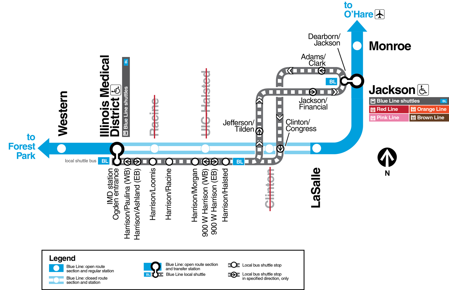 Blue_Line_-_Forest_Park_Map_Phase_A_Weekend_Sep_29_-_Oct_2,_2023