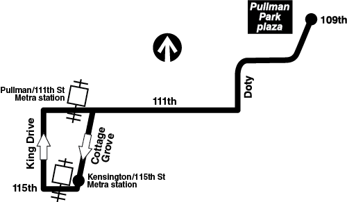 Bus 111A CTA Bus Route Pullman Shuttle