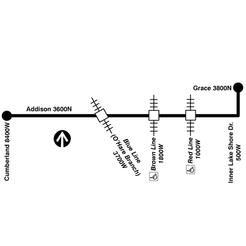 Bus 152 CTA Bus Route Addison