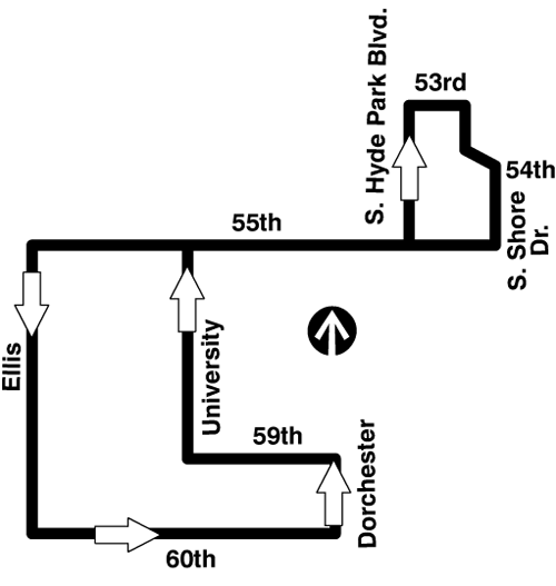 Bus 171 CTA Bus Route U. of Chicago/Hyde Park