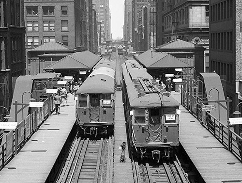 Charles E. Keevil photo, Chicago Transit Authority collection