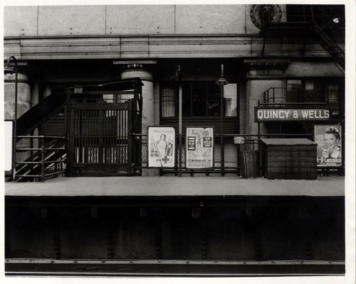 Chicago Transit Authority collection Quincy Station