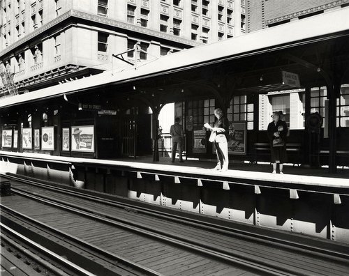 Chicago Transit Authority collection Quincy Station