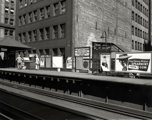 Chicago Transit Authority collection Qunicy Station