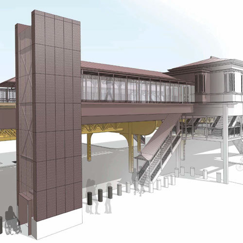 Artist Rendering of Quincy Station
