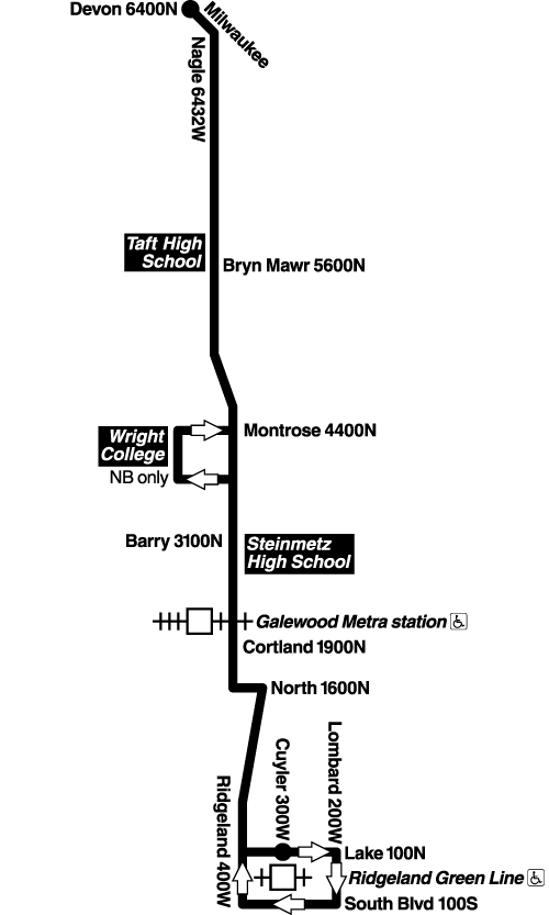 86 Narragansett/Ridgeland (Bus Route Info) - CTA
