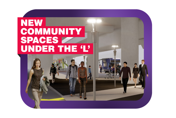 Community Spaces Under The L