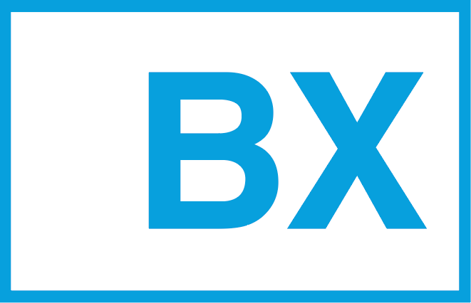 BX badge indicating Blue Line express shuttle.