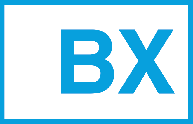 B X