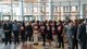 Interns posing for a picture at CTA headquarters