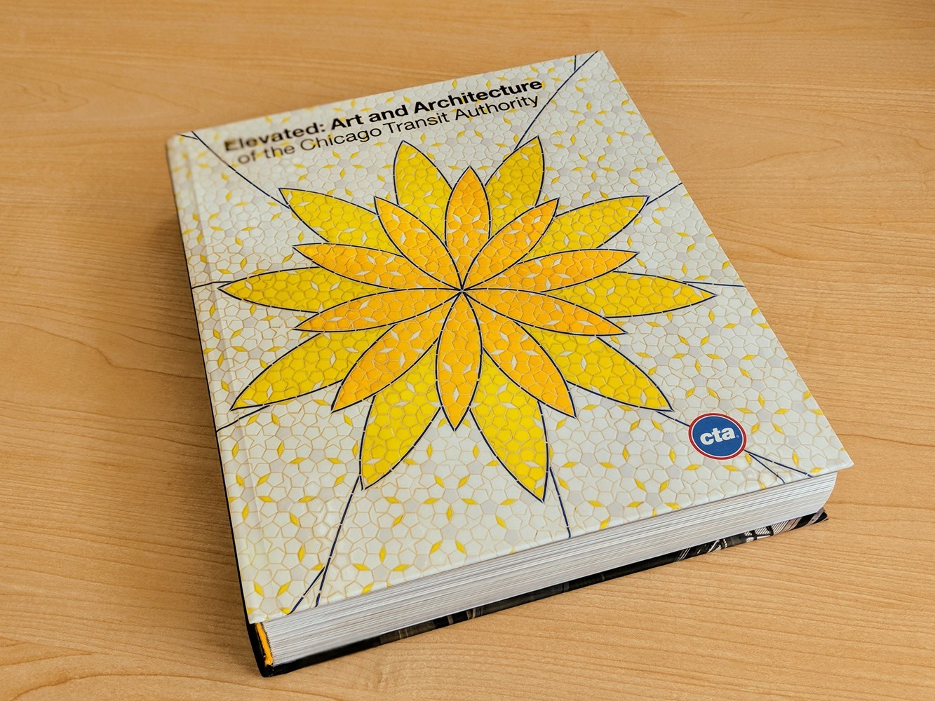Cover of coffee table book Elevated: Art and Architecture of the Chicago Transit Authority