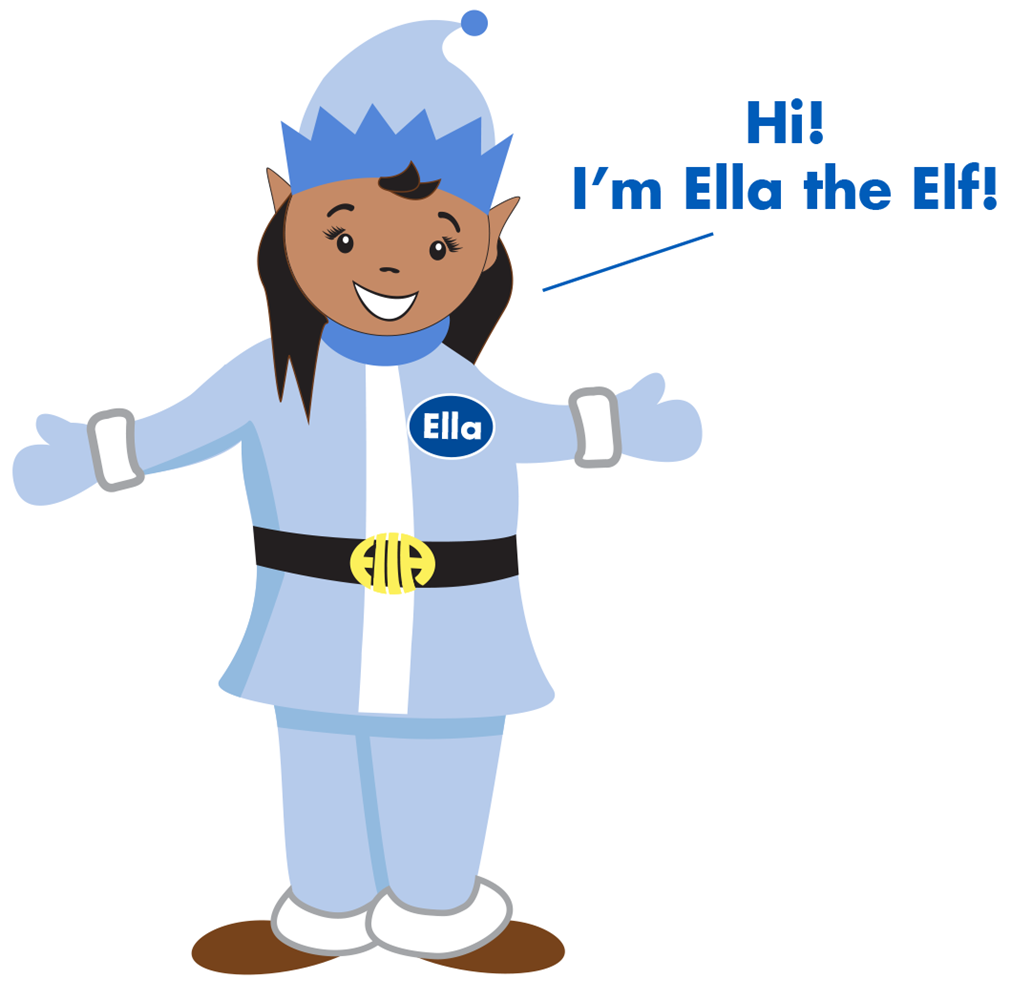 Santa's CTA helper Ella the Elf