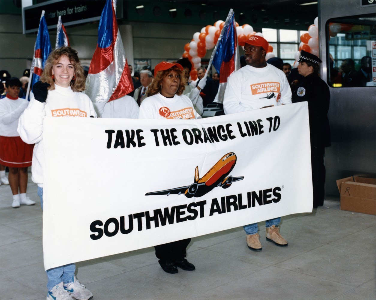 Orange Line - Opening Day Banner