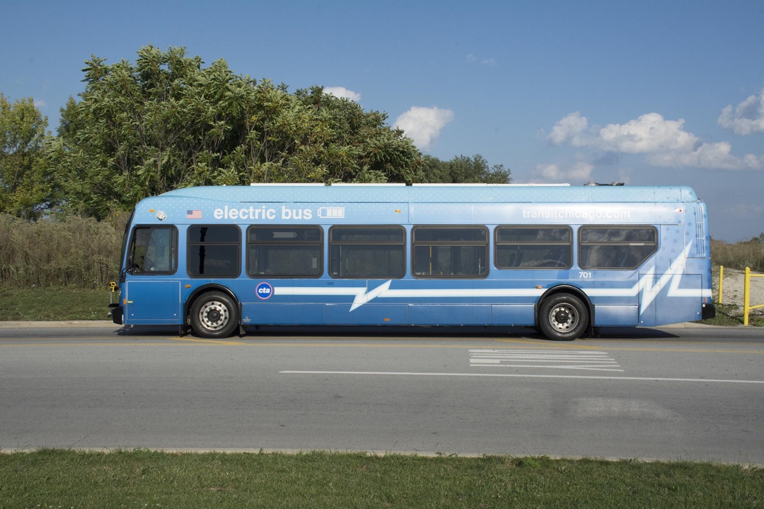 New Flyer 700-series all-electric bus