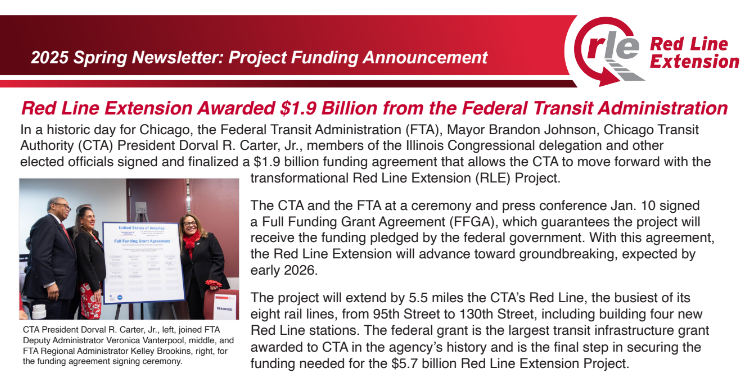 Preview of spring newsletter