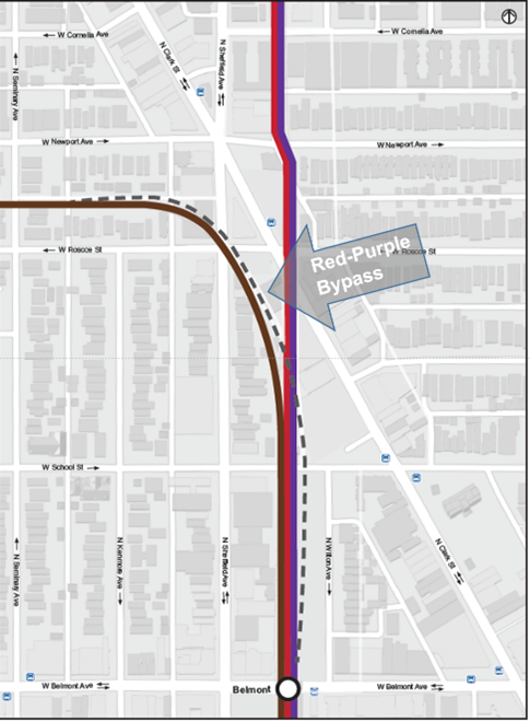 Red Purple Bypass Map