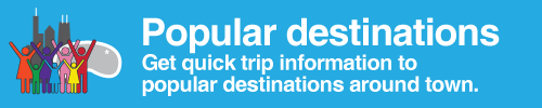 Popular destinations