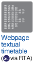 Web-based text timetables from RTA
