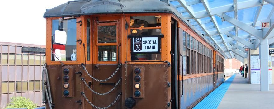 4000-series Heritage Fleet cars at Wilson