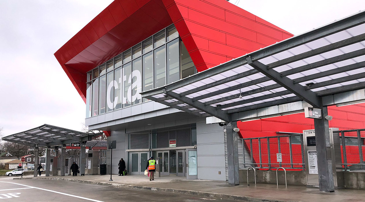 95th/Dan Ryan station building