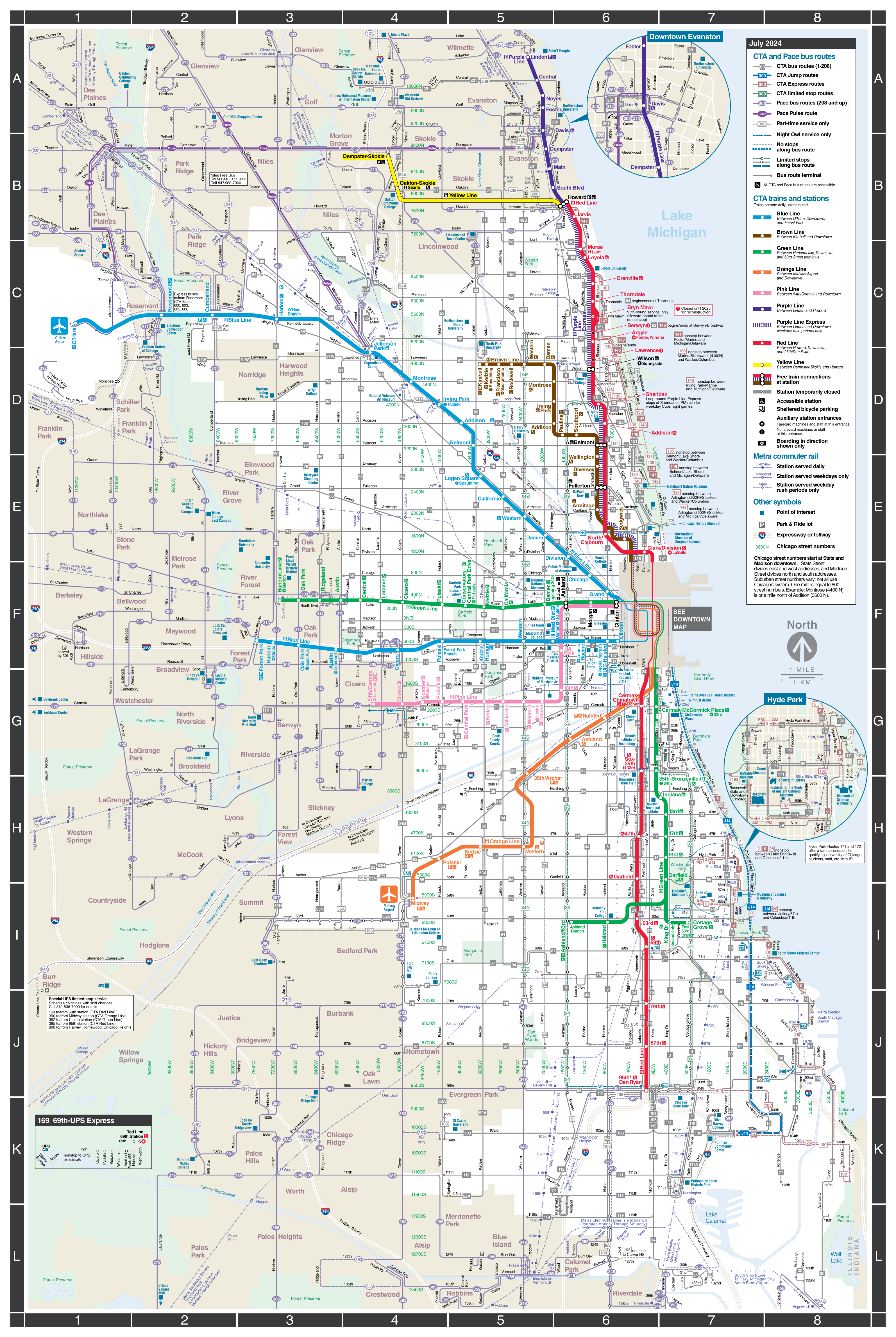 cta blue line map Web Based System Map Cta